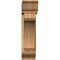 Ekena Millwork Legacy Traditional Rough Sawn Bracket w/ Offset Brace, Western Red Cedar, 8"W x 28"D x 32"H BKT0806X28X32LEC01RWR - alternate 3